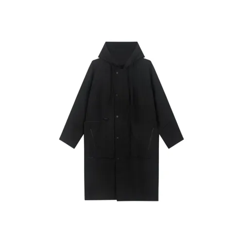 CROQUIS 001 Глубокий черный Унисекс Тренч