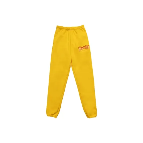 Thrasher Тренировочные брюки Унисекс Желтые