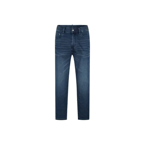 Cavalli Class Blue Men's Jeans Кэвали Класс Синий Мужские Джинсы