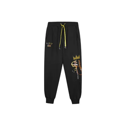 BOY LONDON Черные Унисекс Вязаные Спортивные Брюки