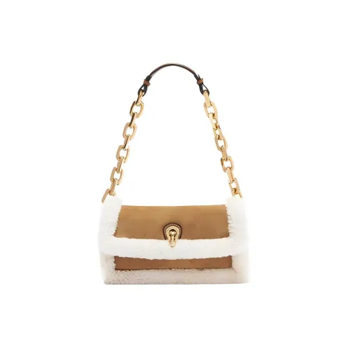 ERMANNO SCERVINO Lambskin Сумка через плечо сумка среднего размера женская светлый умбра