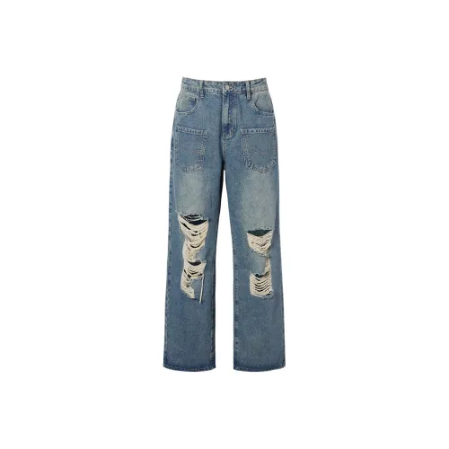 EPTISON Джинсовый синий Унисекс Джинсы