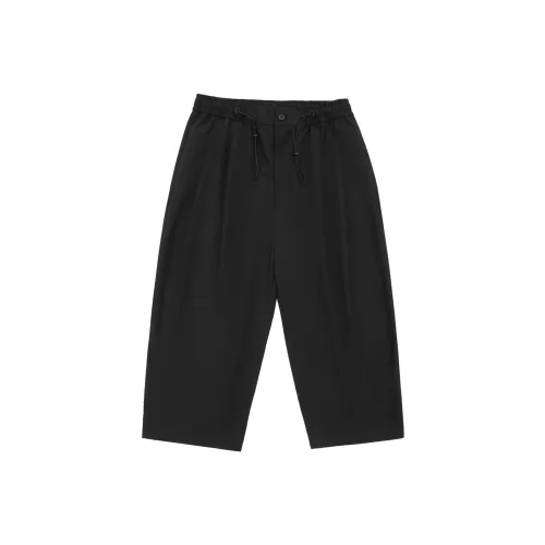 MODITEC Широкие Брюки Повседневные Брюки Унисекс Черный