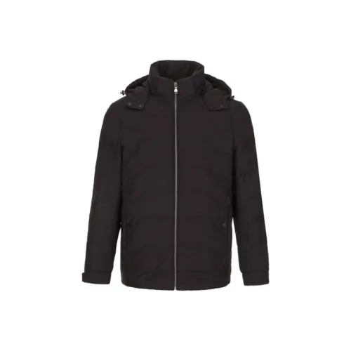 BRAUN BUFFEL Пуховик Мужской Черный