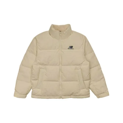 New Balance UNI Active Short Down Jacket Unisex Beige