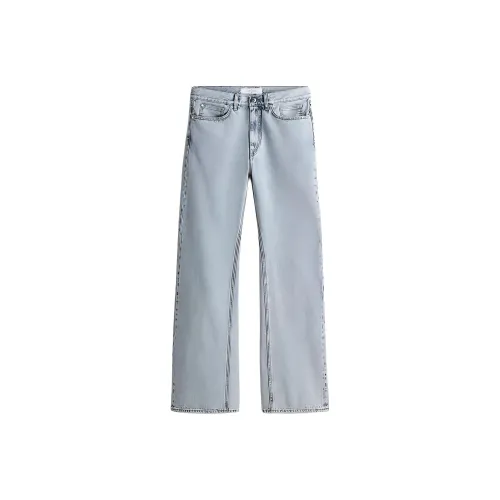 H&M ROKH Collaboration Светло-синие Мужские Джинсы