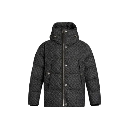 ETRO Черный мужской пуховик