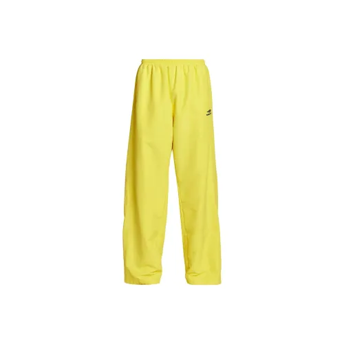 Balenciaga Желтые Мужские Вязаные Спортивные Штаны