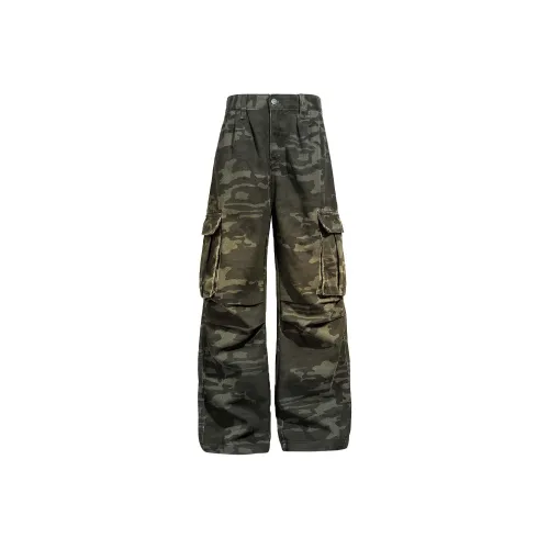 GWAF Камуфляж Унисекс Джинсы