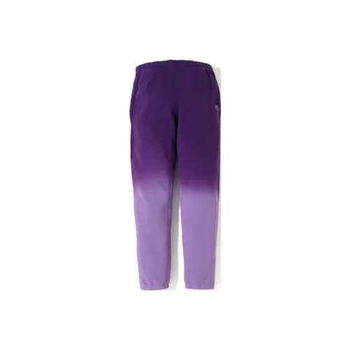 A BATHING APE Вязаные тренировочные брюки для мужчин