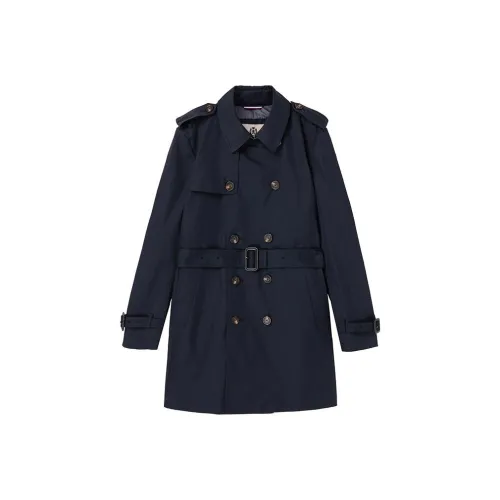 SCOFIELD Темно-синий синий мужской тренч