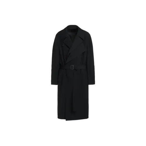 Yohji Yamamoto S'YTE SS24 Тренчкот Унисекс Черный