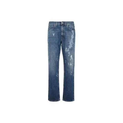 MARTINE ROSE Blue Men's Jeans MARTINE ROSE Синий Мужской Джинсы