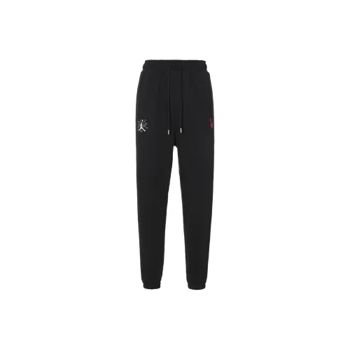 JORDAN J Cny Pant Черные Мужские Вязаные Спортивные Штаны