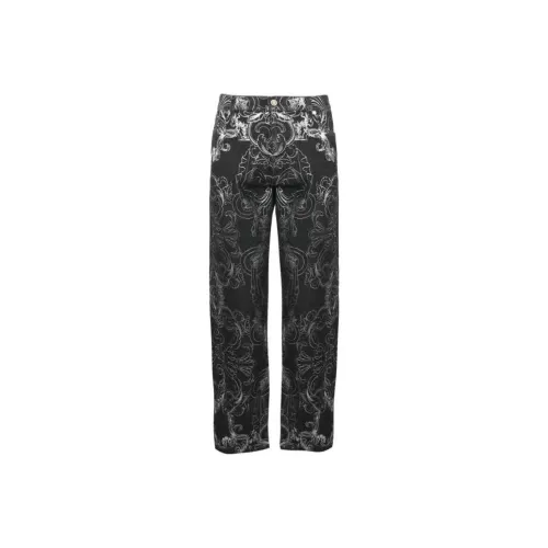 VERSACE Мужские черные джинсы