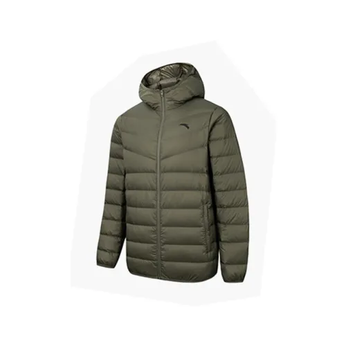 ANTA Пуховик Мужской Withered Сосновый зеленый