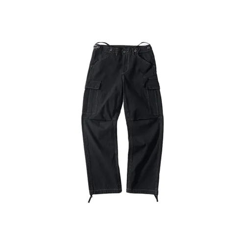 TEKABLU Карго Брюки Повседневные Брюки Мужские Черные