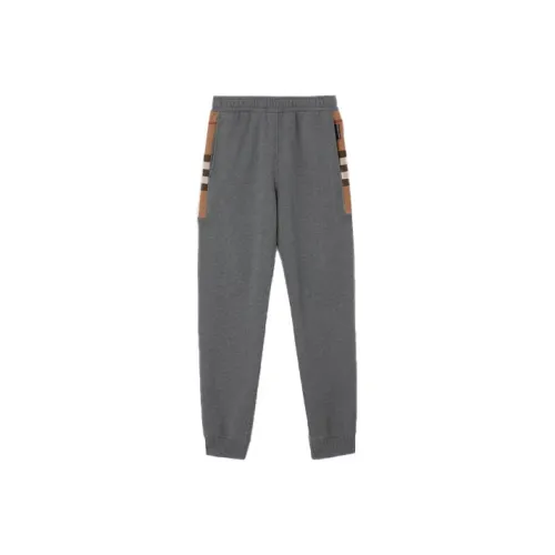 Burberry FW21 Вязаные спортивные брюки мужские серые