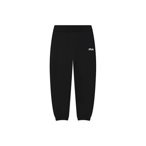 FILA Глубокий Черный Мужские Вязаные Спортивные Штаны