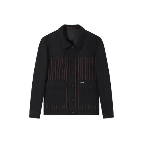 SEVEN Куртки и Пальто Мужской Черный