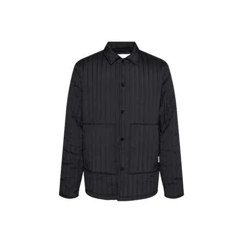 Rains Куртки и Пальто Унисекс Черный