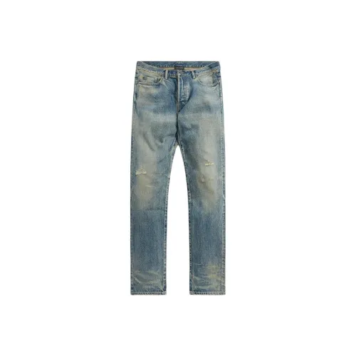 KITH Collaboration Yellow Bee Мужские Джинсы