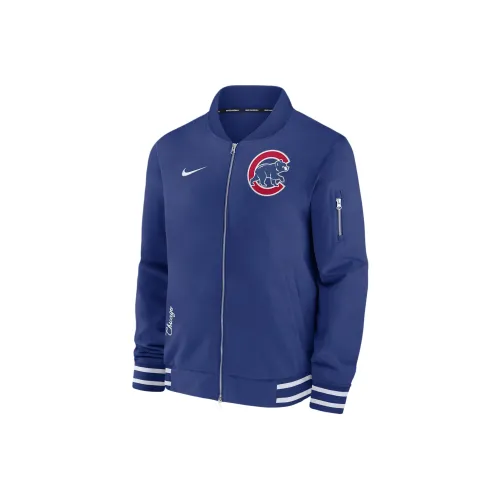 nike Chicago Cubs Аутентичная коллекция Куртки и Пальто Мужской Морской синий