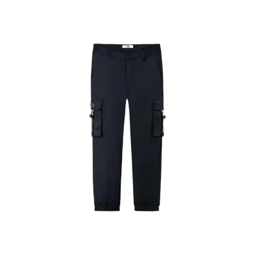 KARL LAGERFELD Карго брюки мужские черные