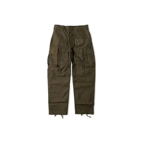 ENGINEERED GARMENTS Зеленые унисекс брюки карго