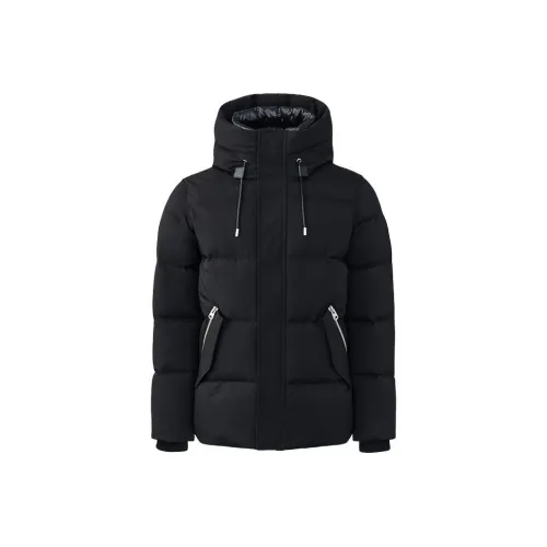 MACKAGE Черный Мужской Пуховик
