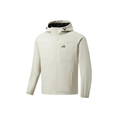 PEAK Белый Светлый Хаки Мужской Тренч