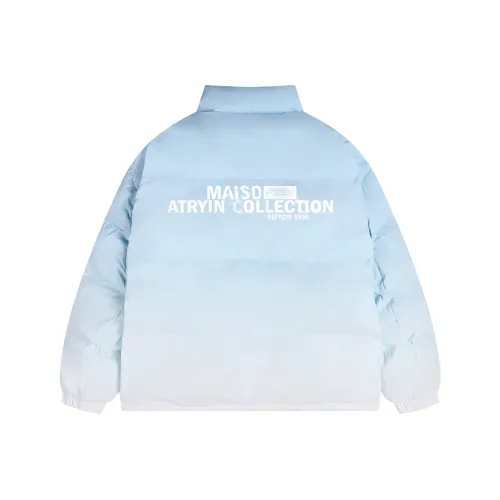 Atry Хлопковый пуховик Осенний и Зимний Унисекс