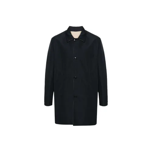 Canali FW23 Куртки и Пальто Мужской Черный