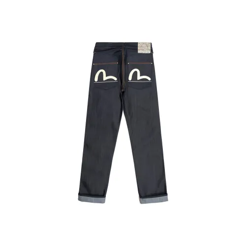EVISU Джинсовый Синий Мужские Джинсы