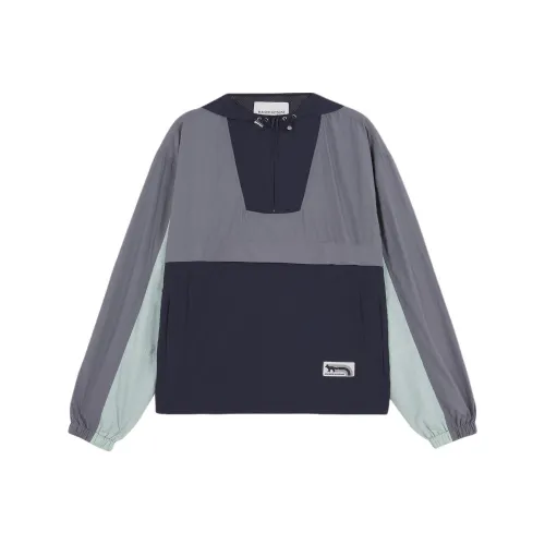 Maison Kitsune Тренчкот Мужской Серый