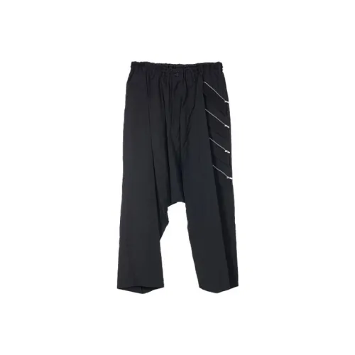 Yohji Yamamoto Мужские Повседневные Брюки Черные