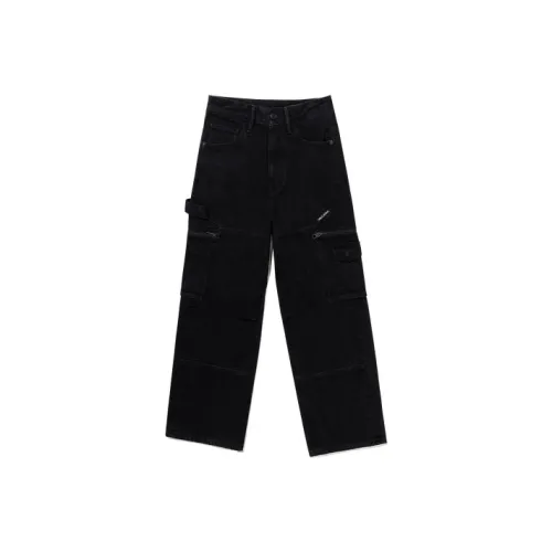 ABLE JEANS Винтажные черные мужские джинсы