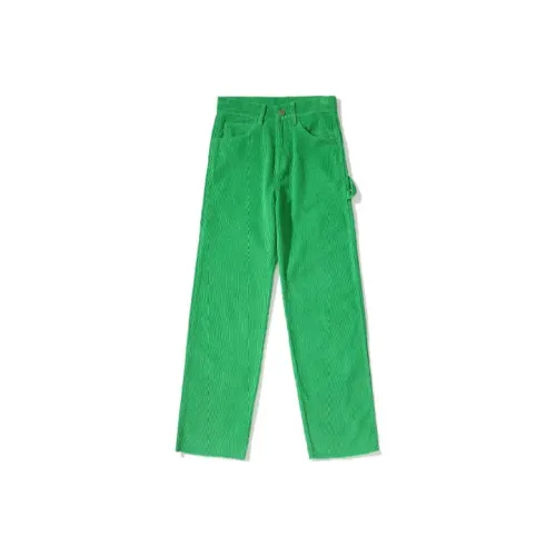 Drew House Smiley Collection Зеленые Унисекс Повседневные Брюки