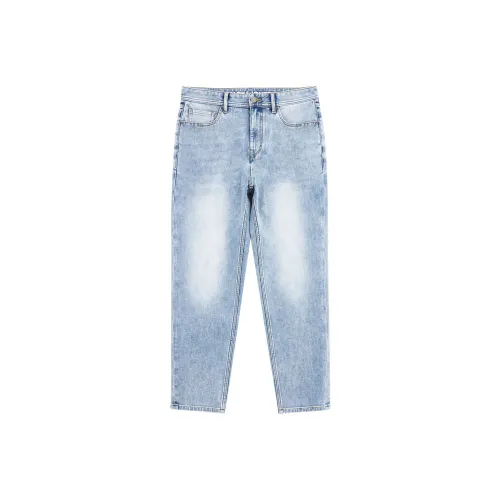 JACK&JONES Светло-синий деним E40 Мужские Джинсы