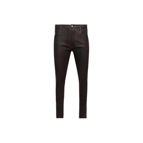 RICK OWENS совместный бренд RO SS25 Джинсы Мужские Темно-коричневый