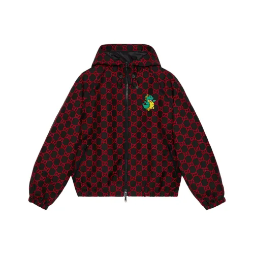 GUCCI Chinese New Year SS24 Куртки и Пальто Мужской Красный