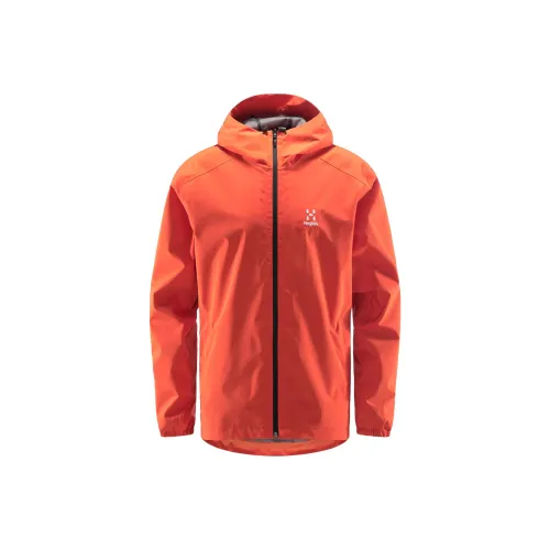 HAGLÖFS Buzzard Куртка Куртки Пальто Мужской Оранжевый Красный
