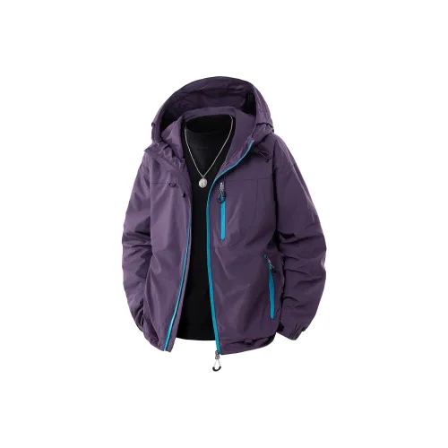 S.k. Manor Hill Куртки Пальто Унисекс Ночной Фиолетовый
