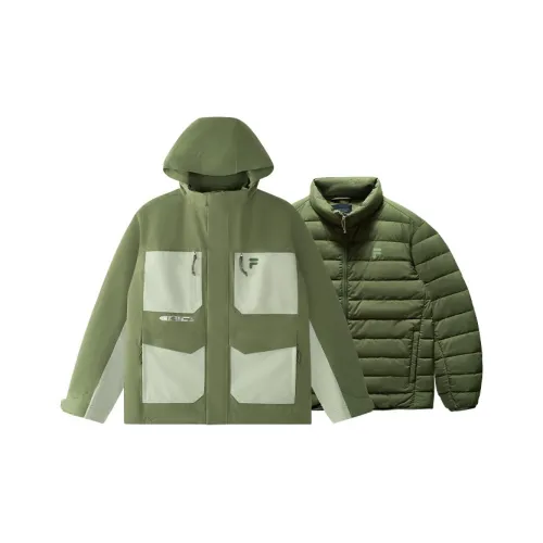 FILA FUSION Пуховик Мужской Military Green
