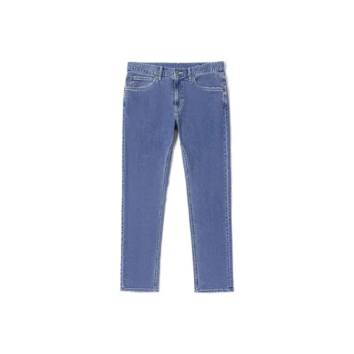 Lee Светло-Синие Мужские Джинсы