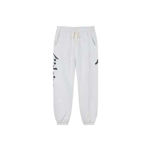 Stussy Серые Унисекс Вязаные Спортивные Брюки