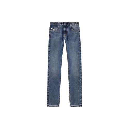 DIESEL Темно-синие мужские джинсы