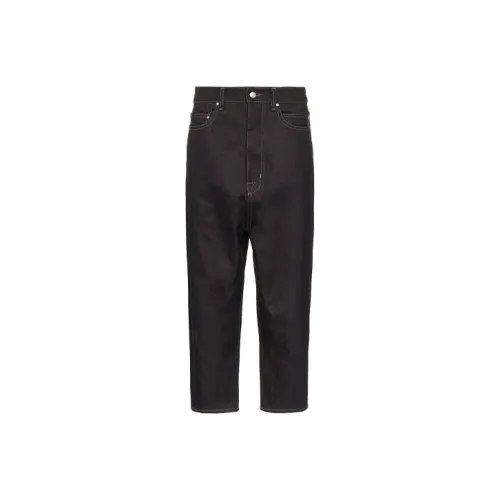 RICK OWENS Мужские черные джинсы