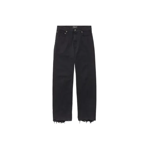 BALENCIAGA Черные Унисекс Джинсы