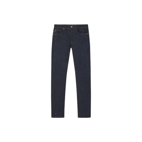 VERSACE Темно-синие мужские джинсы